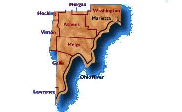 Ohio Company map